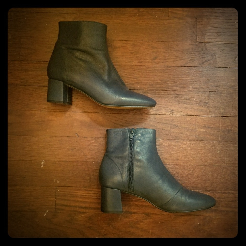 Ankle boots.